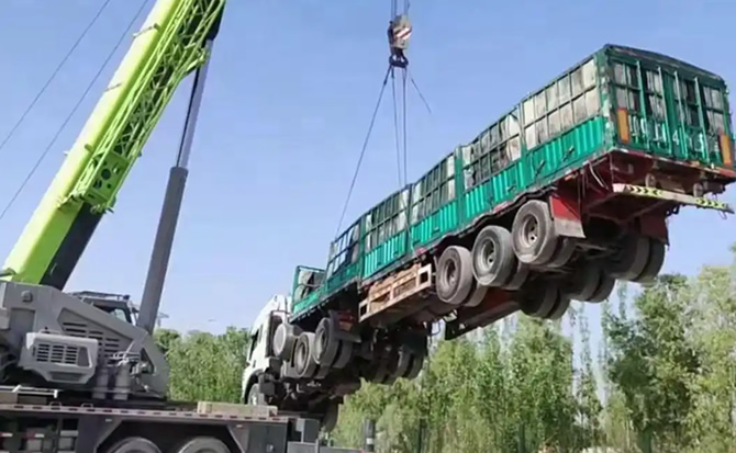禄丰道路脱困救援案例